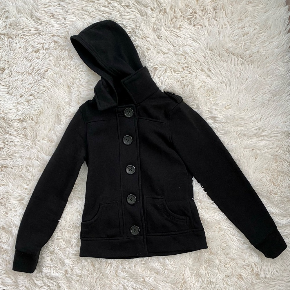 Pea Coat with hood